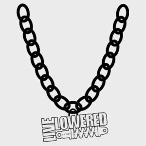 Logo Badge Big Chain in black Design